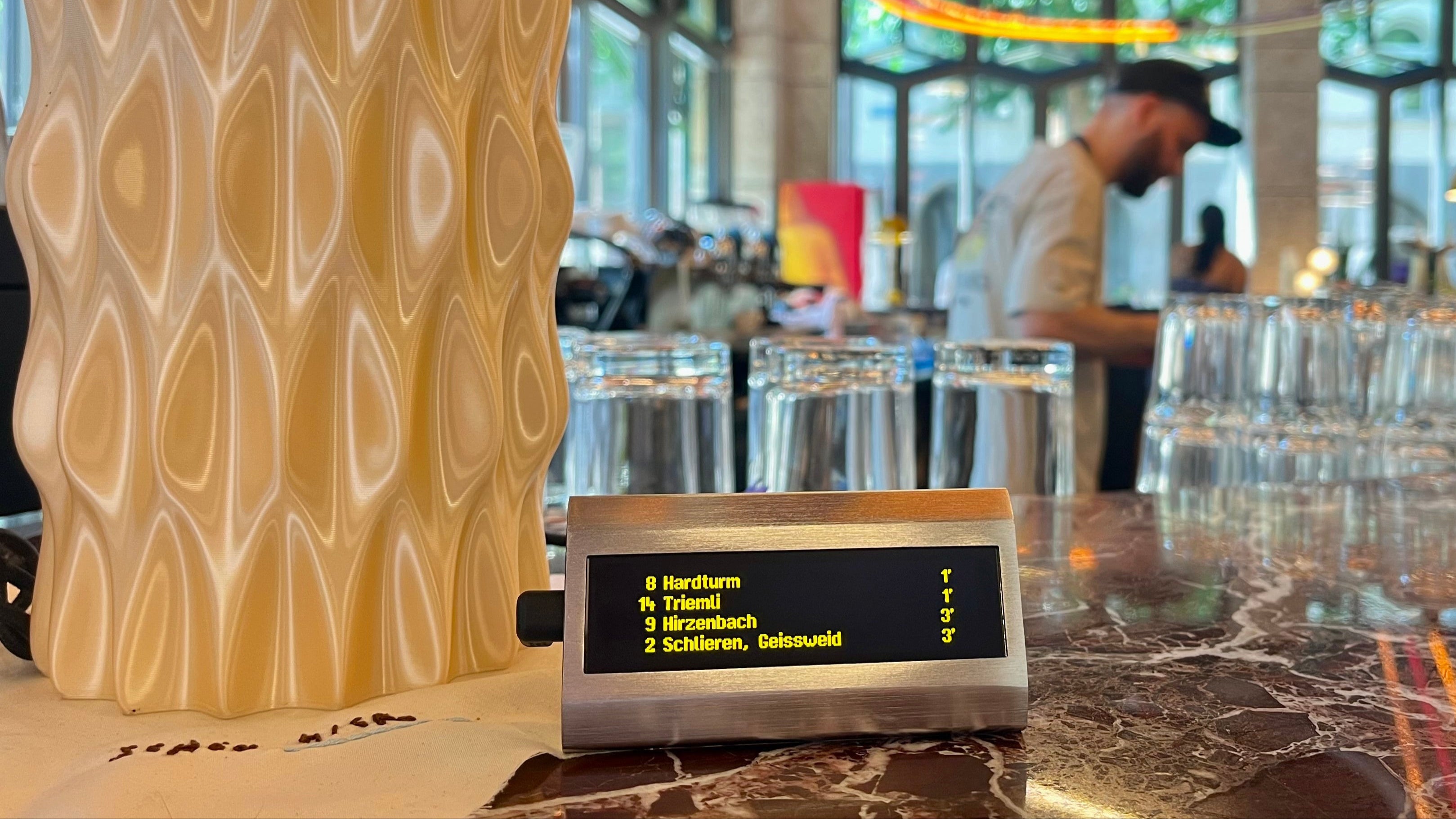 Tramli exposed at a Partner Cafe