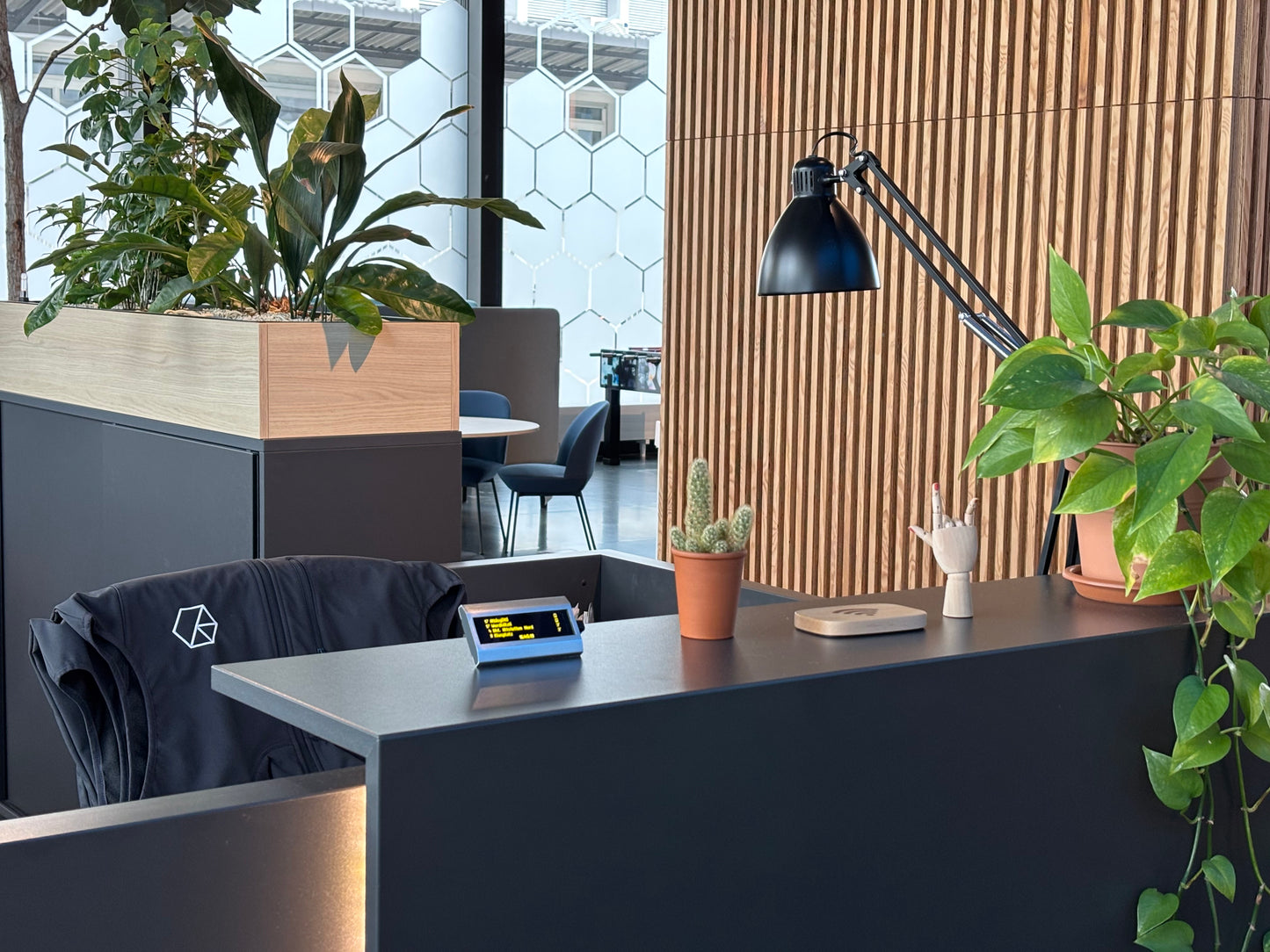 Tramli on an office desk